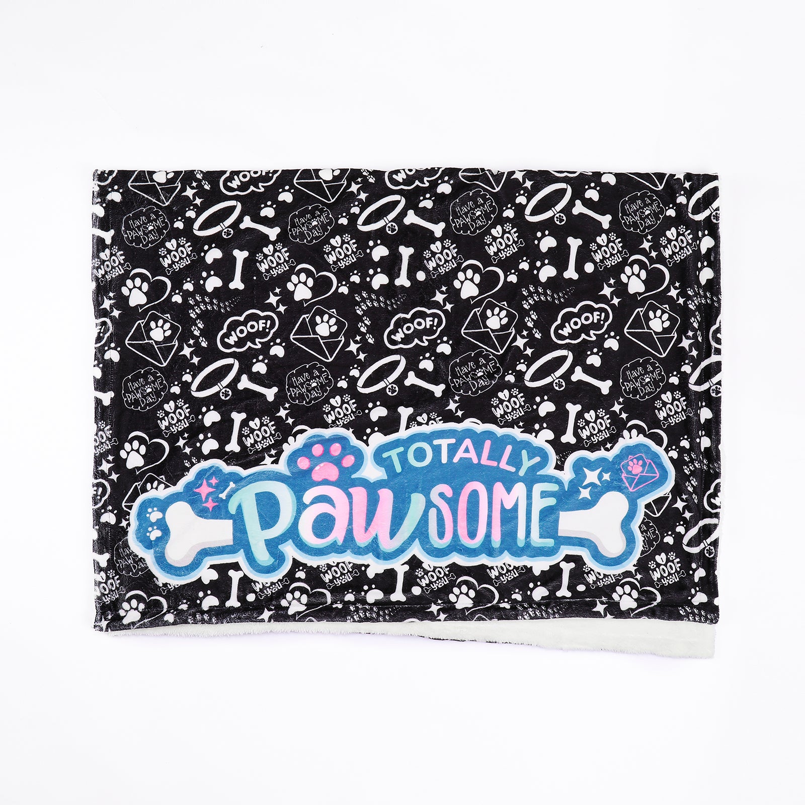 Midnight Paws - Totally Pawsome Fleece Blanket
