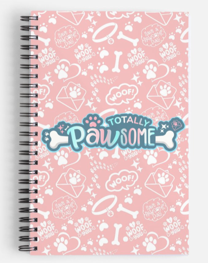 Totally Pawsome NotePad & Pen