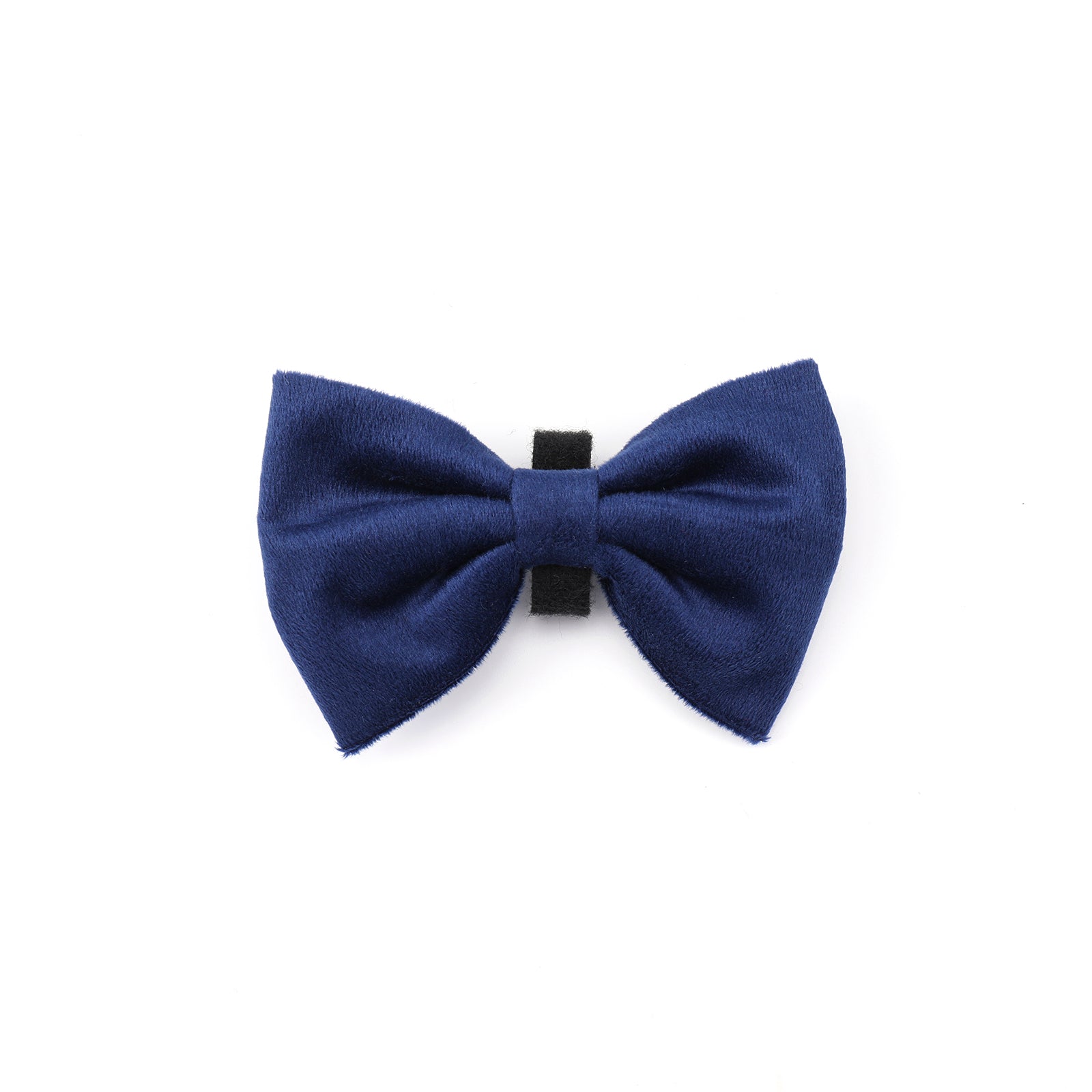 Navy Velvet Bow Tie