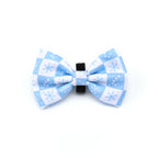 Snowflake Snuggles Christmas Bow Tie