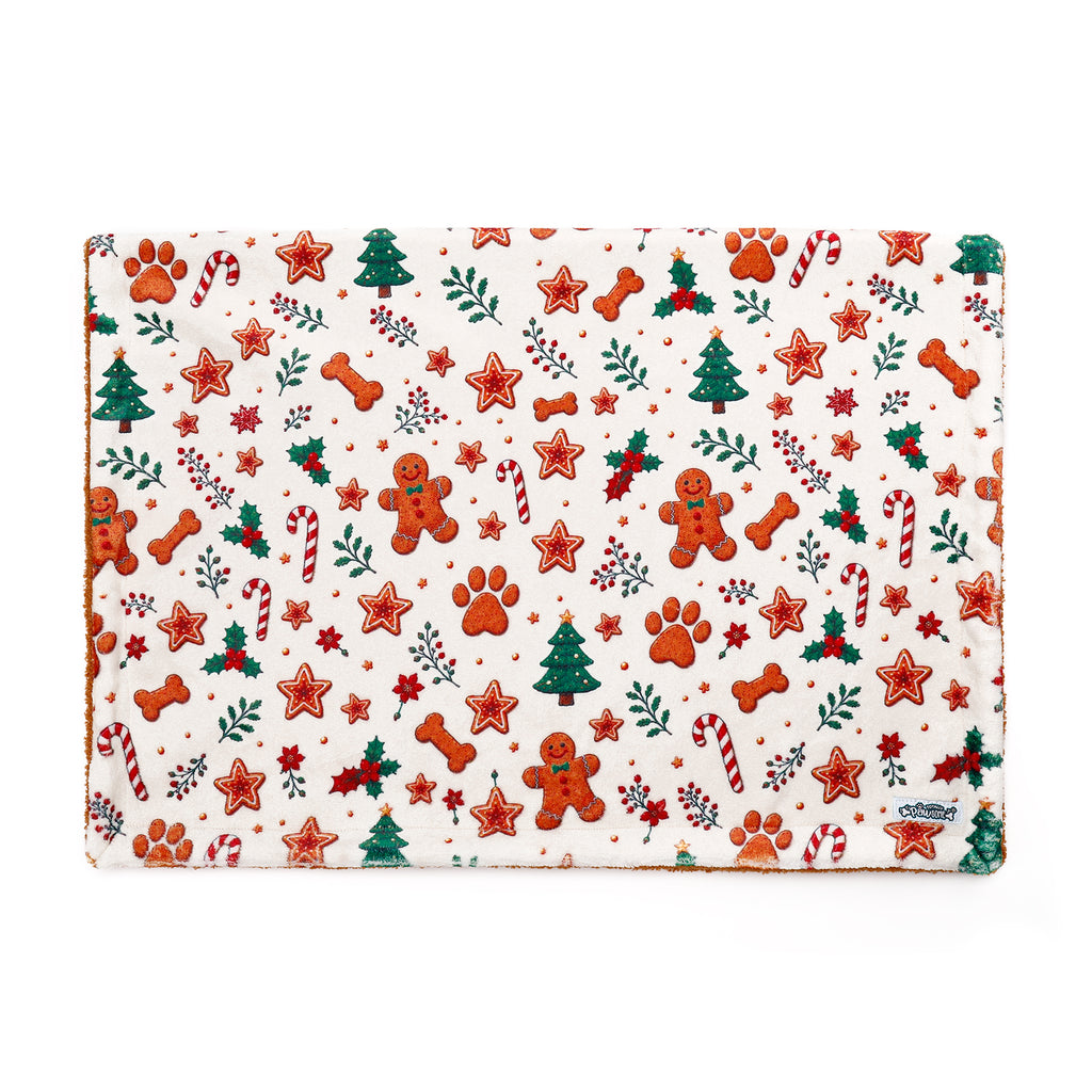 Gingerpaws Christmas Blanket
