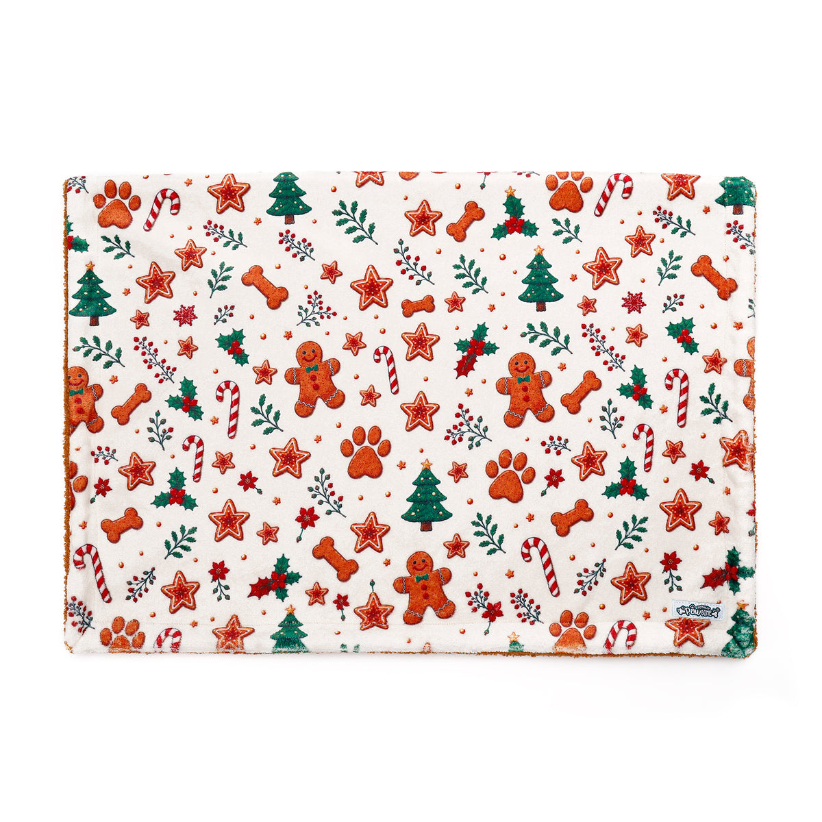 Gingerpaws Christmas Blanket