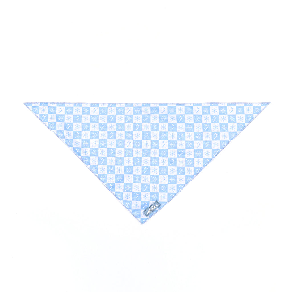 Snowflake Snuggles Christmas Bandana