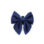 Navy Velvet Sailor Bow Tie