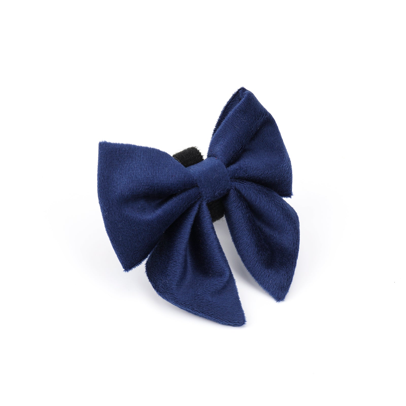 Navy Velvet Sailor Bow Tie
