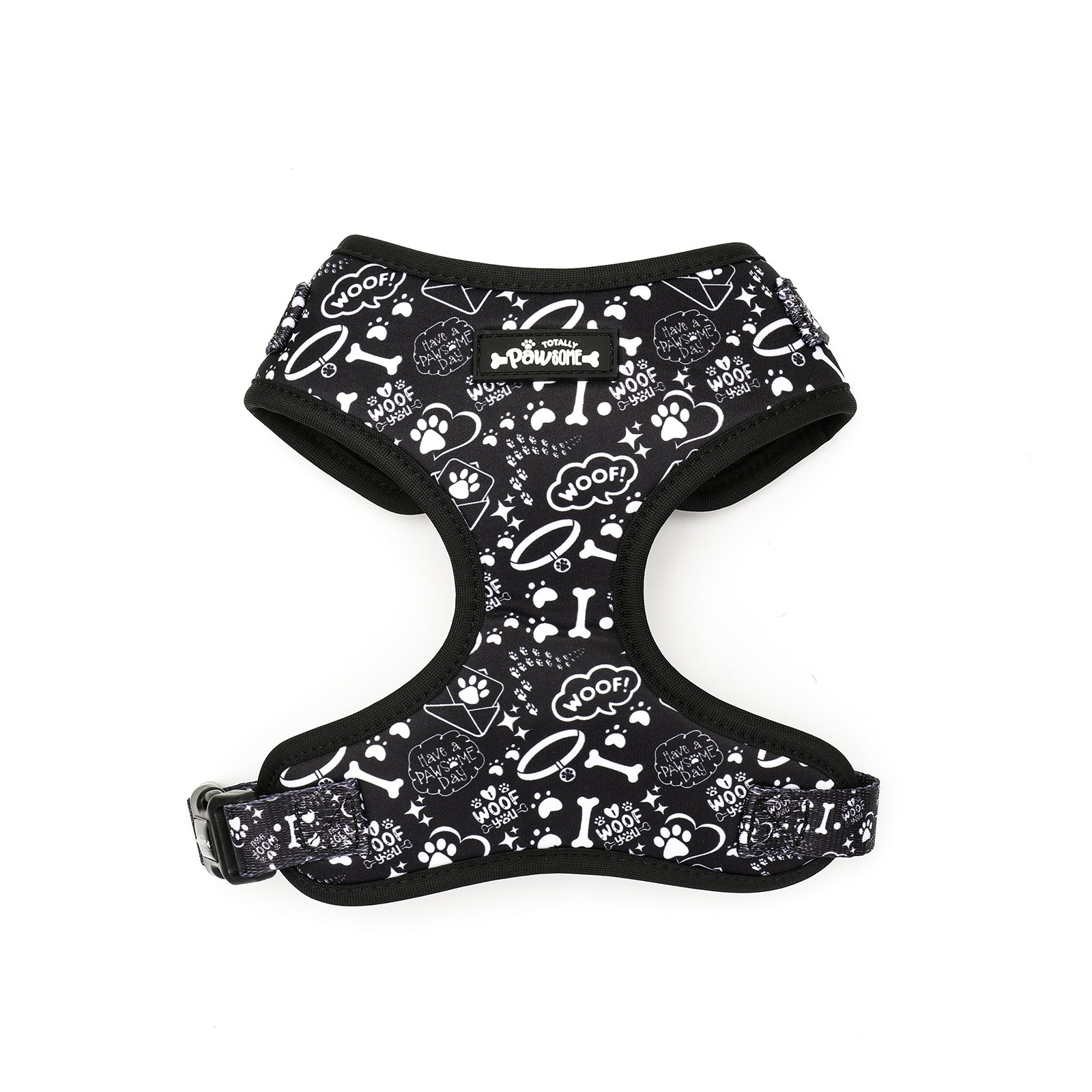 Midnight Paws - TP Adventures - 4 piece Bundle - Dog Harness, Collar, Lead & Poop Bag Holder