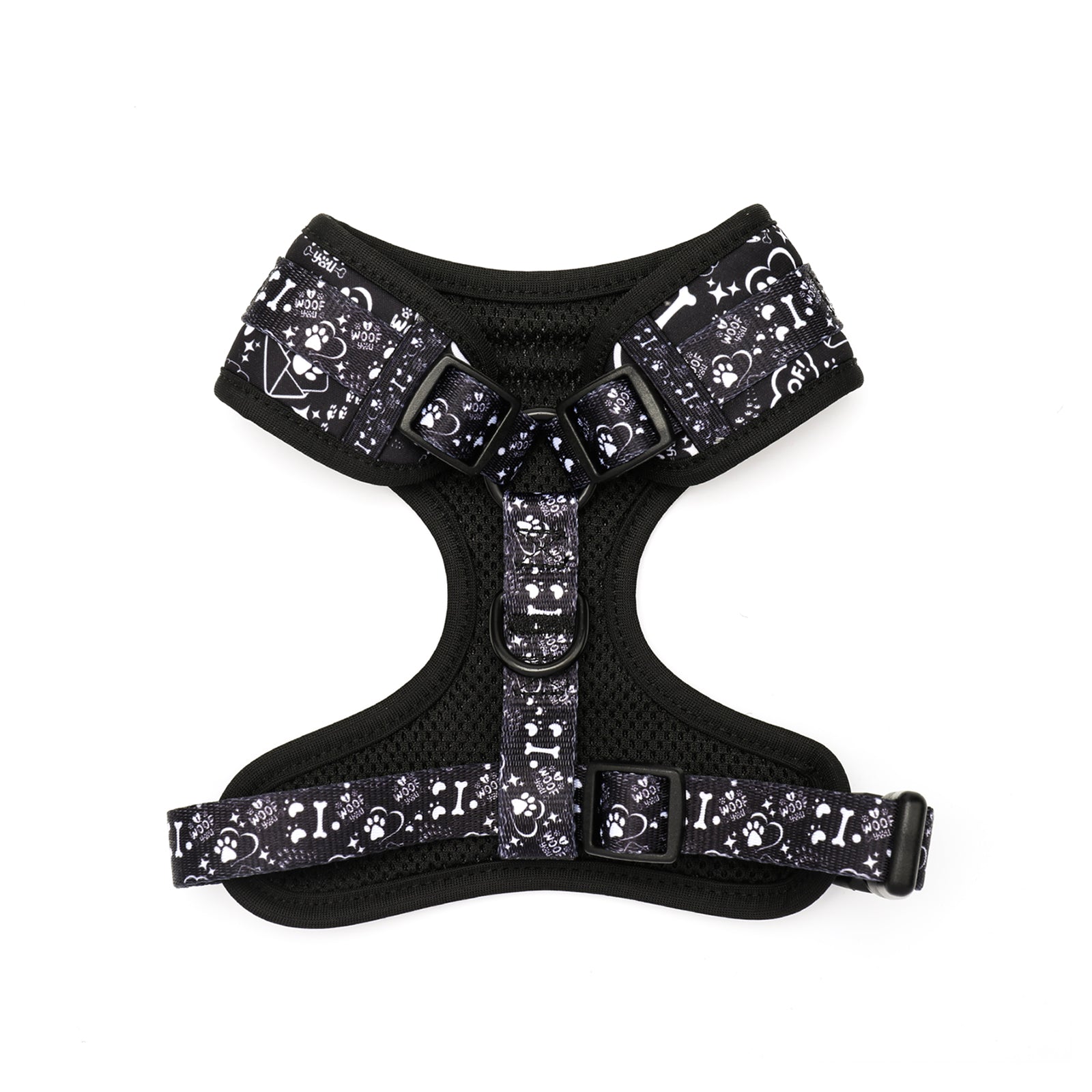 Midnight Paws - TP Adventures - 4 piece Bundle - Dog Harness, Collar, Lead & Poop Bag Holder