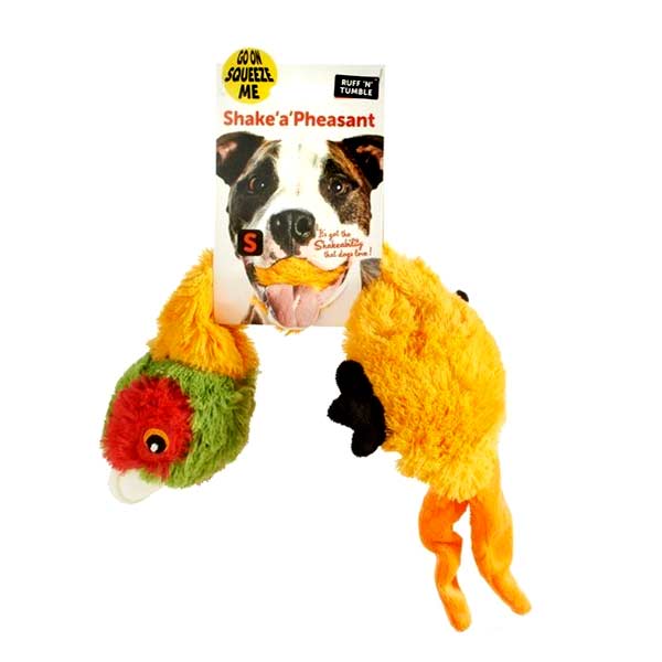 Shake a Pheasant Dog Toy