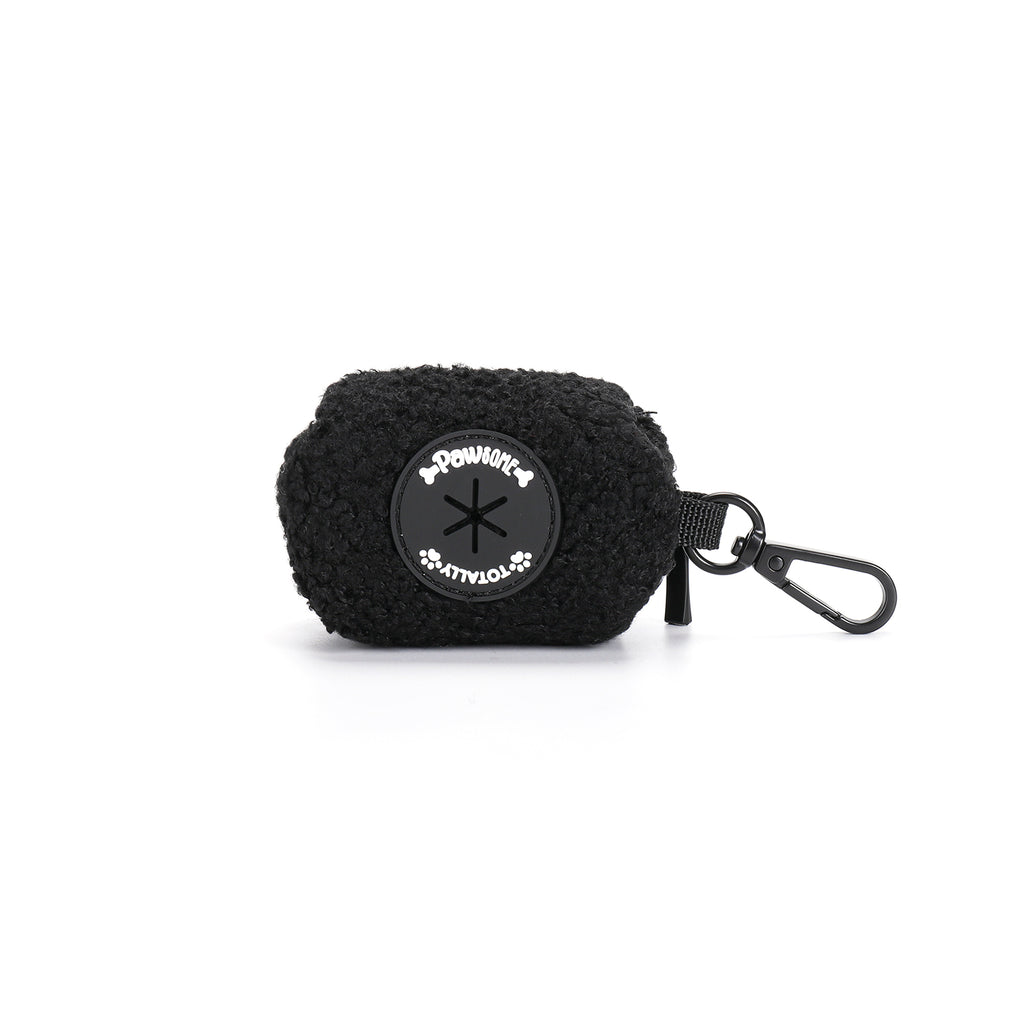 Black Magic Teddy - TP Adventures Dog Poop Bag Holder
