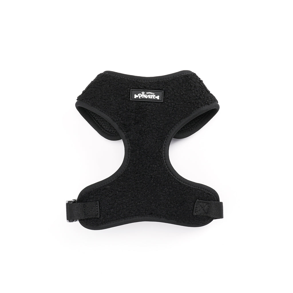 Black Magic Teddy - TP Adventures - 4 piece Bundle - Dog Harness, Collar, Lead & Poop Bag Holder