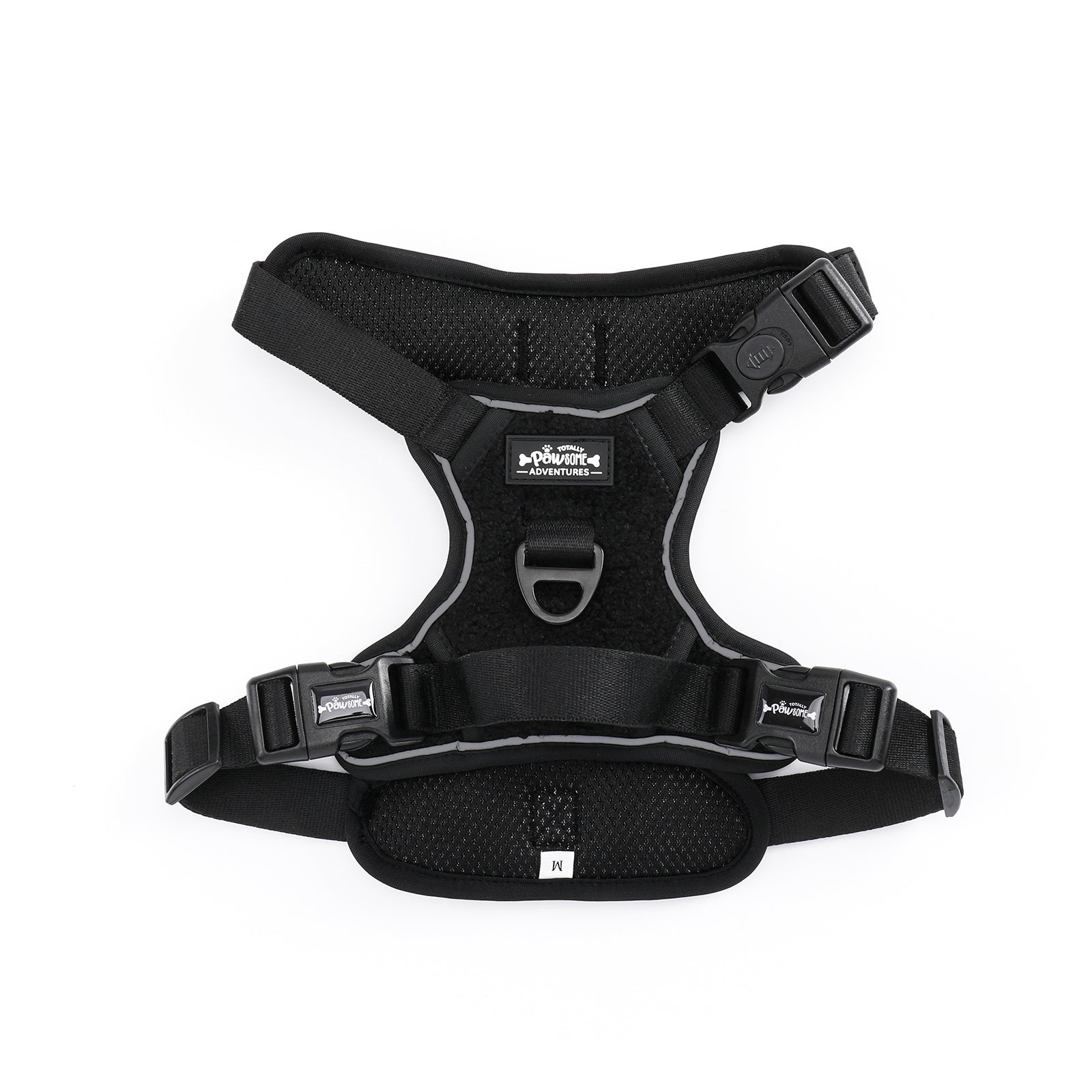 Black Magic Teddy - TP Adventures - 4 piece Bundle - Dog Harness, Collar, Lead & Poop Bag Holder