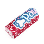 Red - Totally Pawsome Fleece Blanket