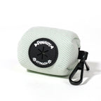 Green Tweed Poop Bag Holder