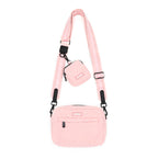 Marshmallow Pink Teddy Dog Walking Bag inc Treat Pouch & Teddy Strap