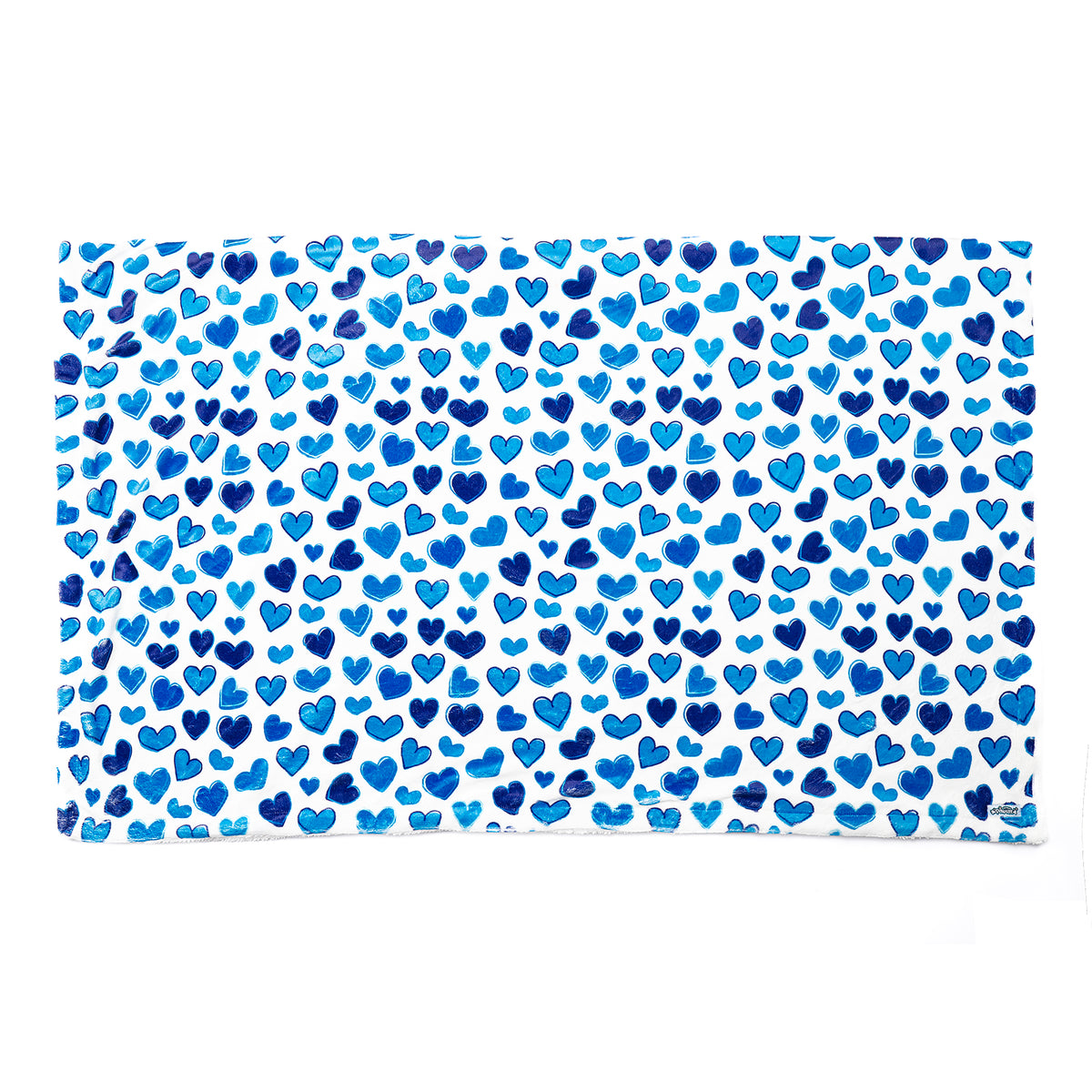 Blue-tiful Love Fleece Blanket