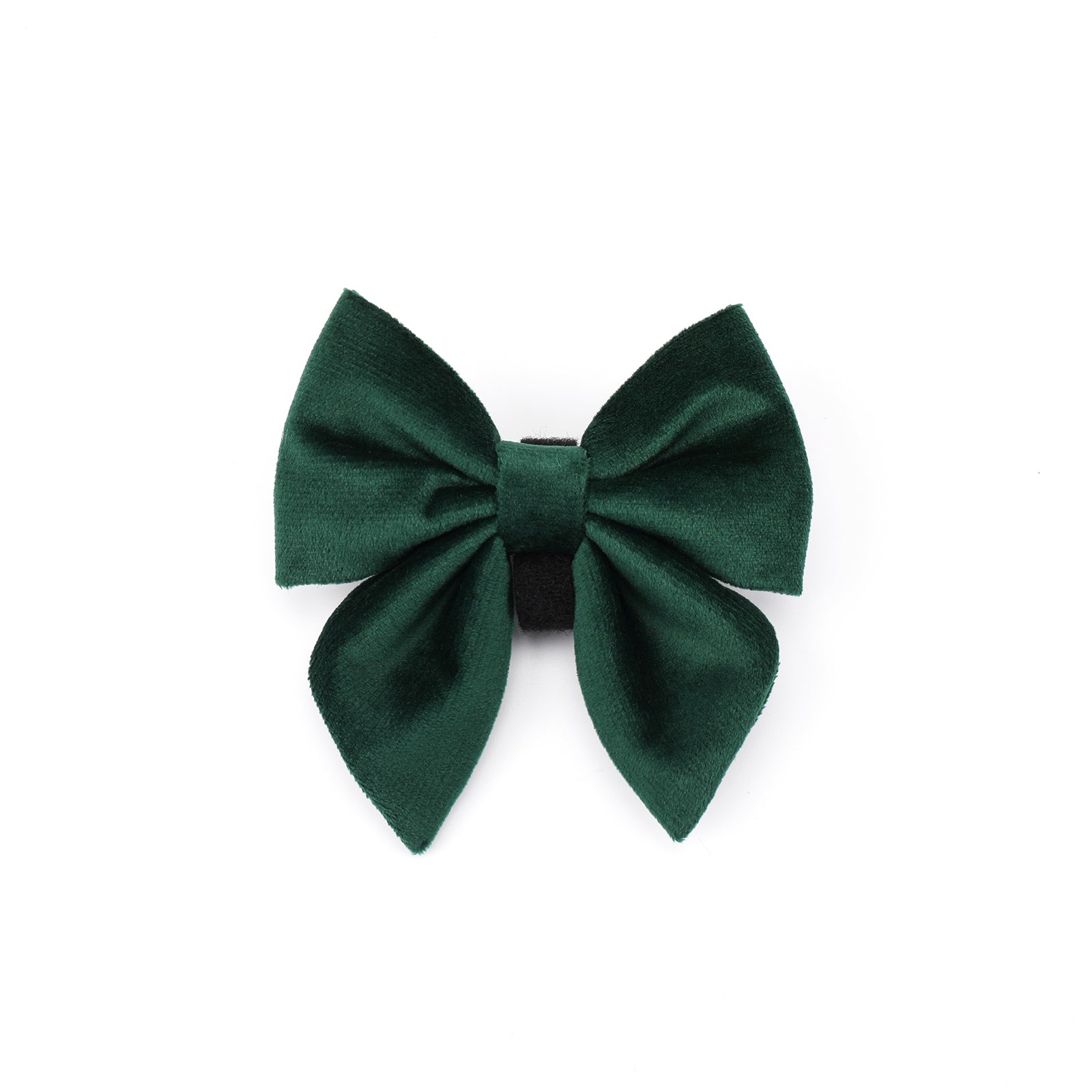 Green Velvet Sailor Bow Tie
