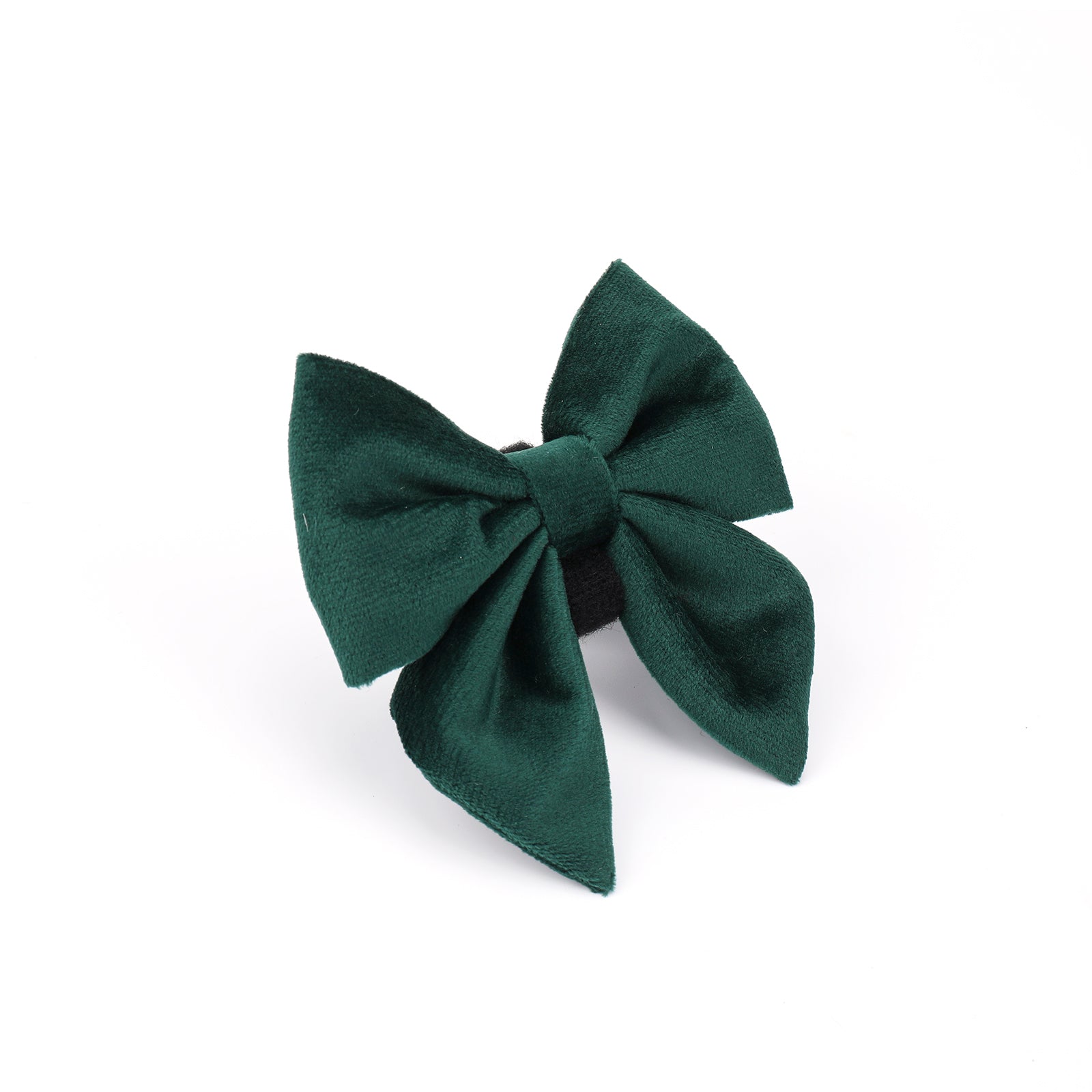 Green Velvet Sailor Bow Tie