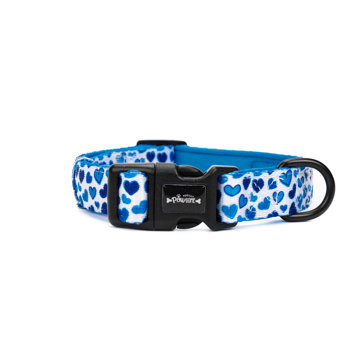 Blue-tiful Love Dog Collar