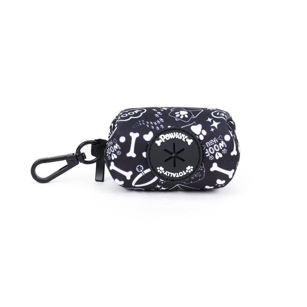 Midnight Paws - TP Adventures - 4 piece Bundle - Dog Harness, Collar, Lead & Poop Bag Holder