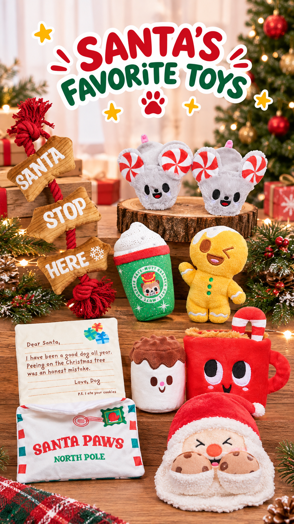 Bark Toys - Christmas Dog Toys