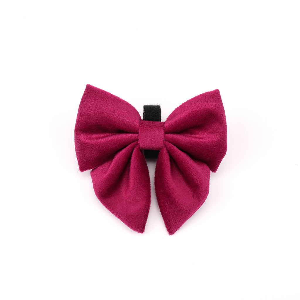 Red Velvet Sailor Bow Tie