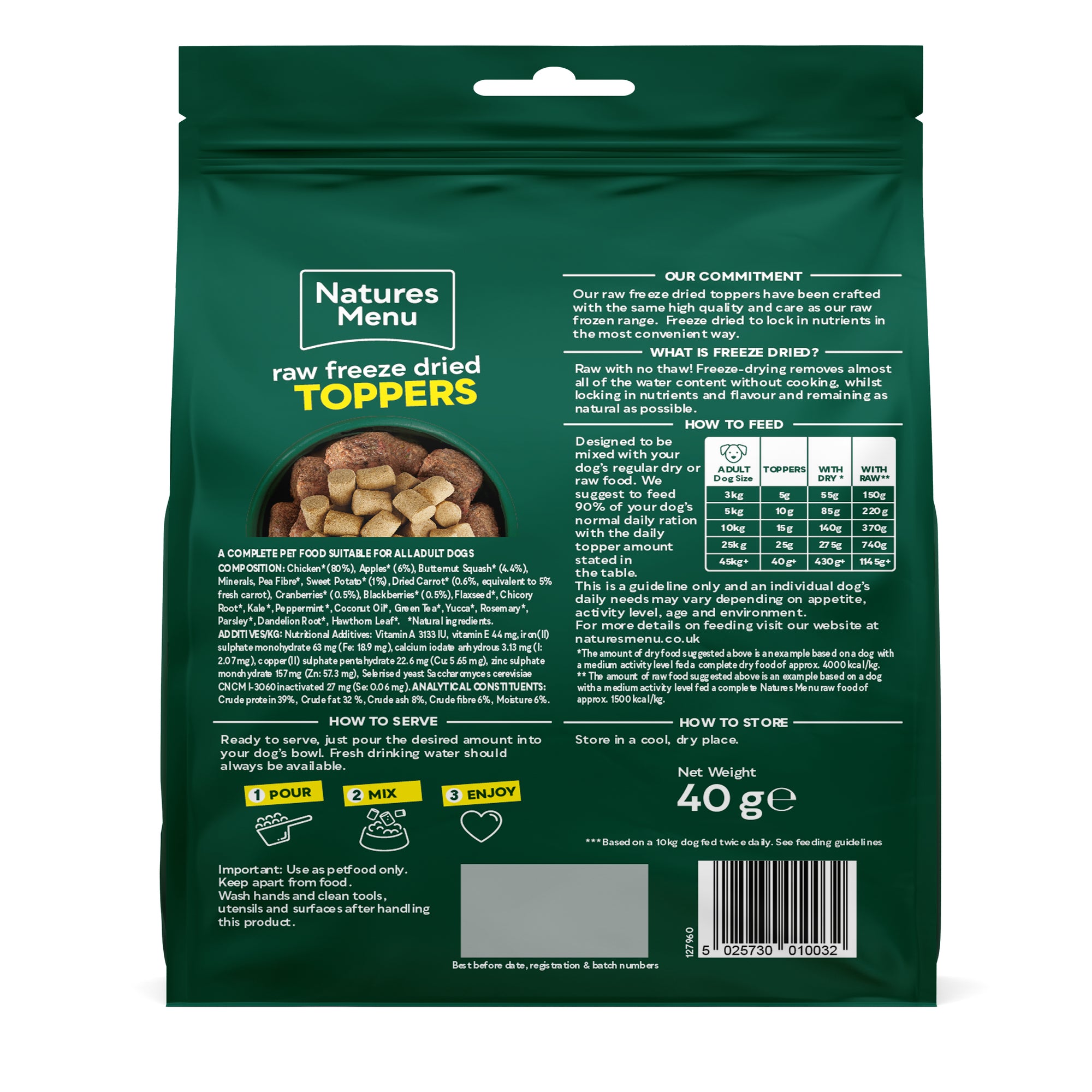 Natures Menu Freeze Dried