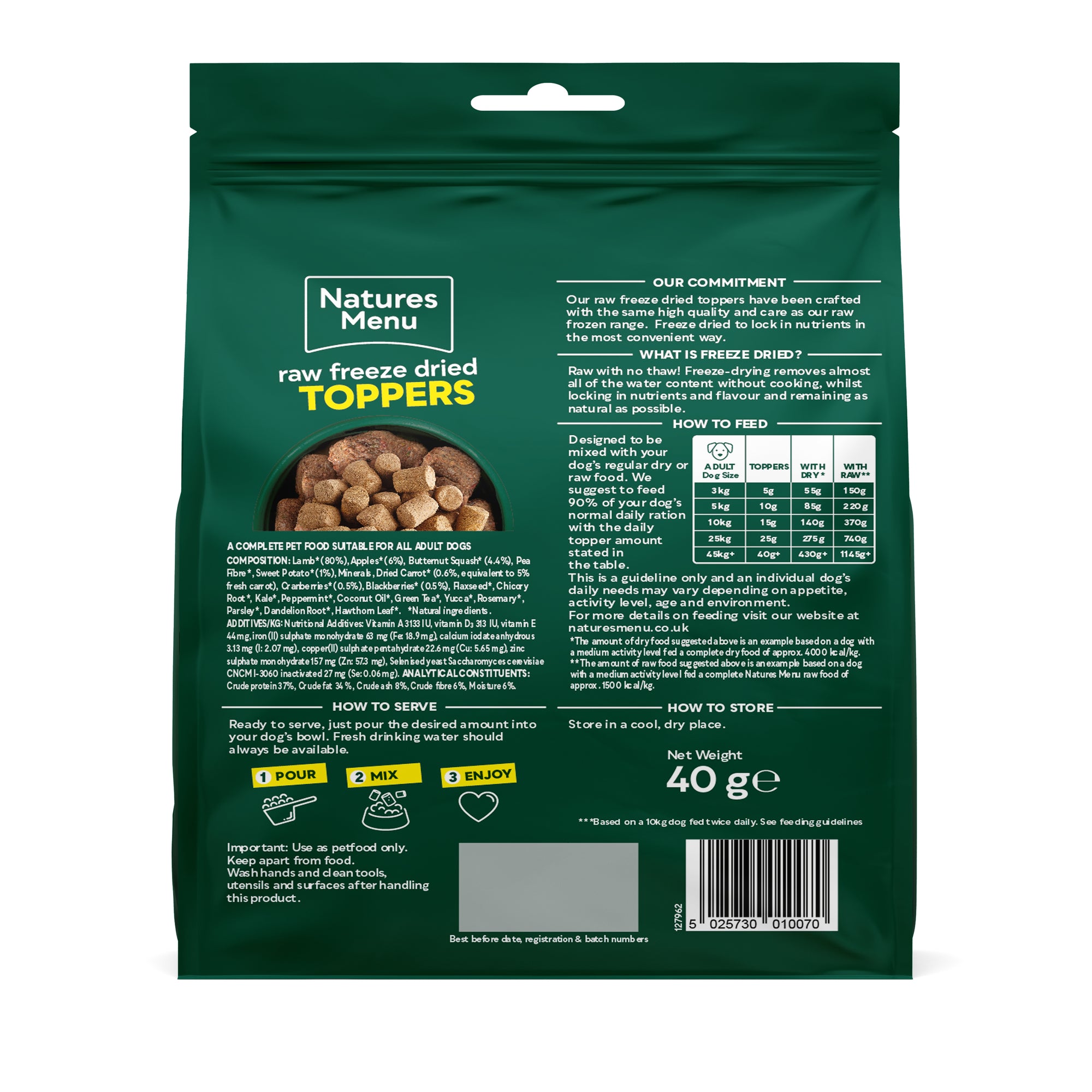 Natures Menu Freeze Dried