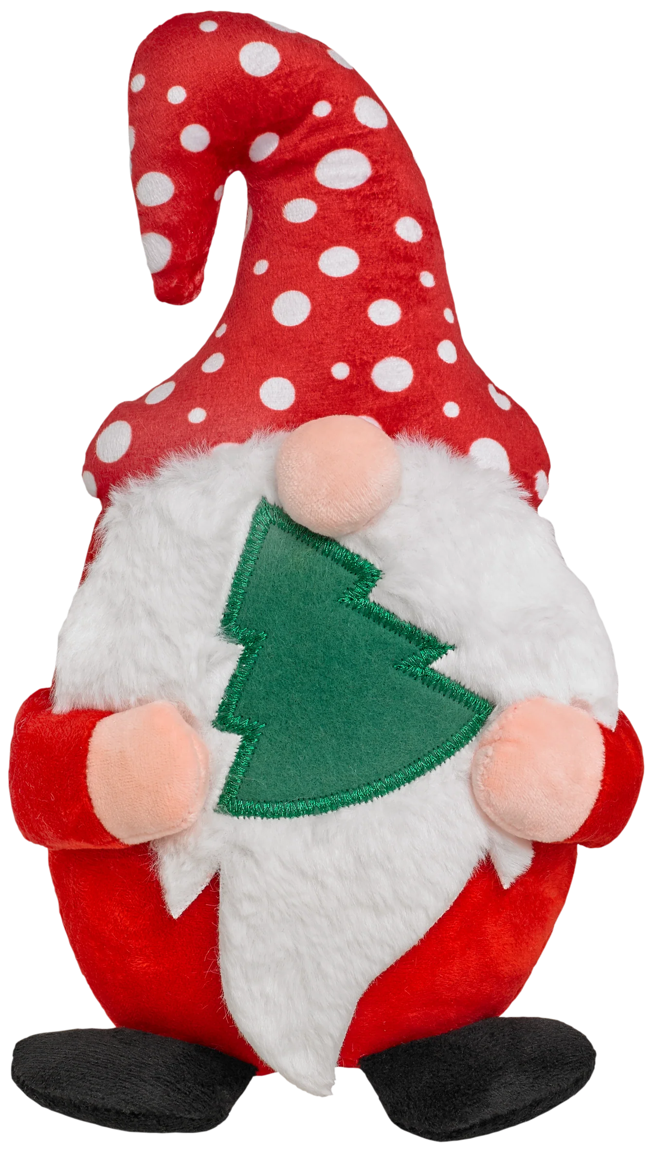 GoodBoy Christmas Santa Gnome Dog Toy