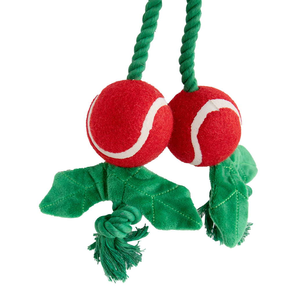 Rosewood Christmas Holly Jolly Rope Dog Toy
