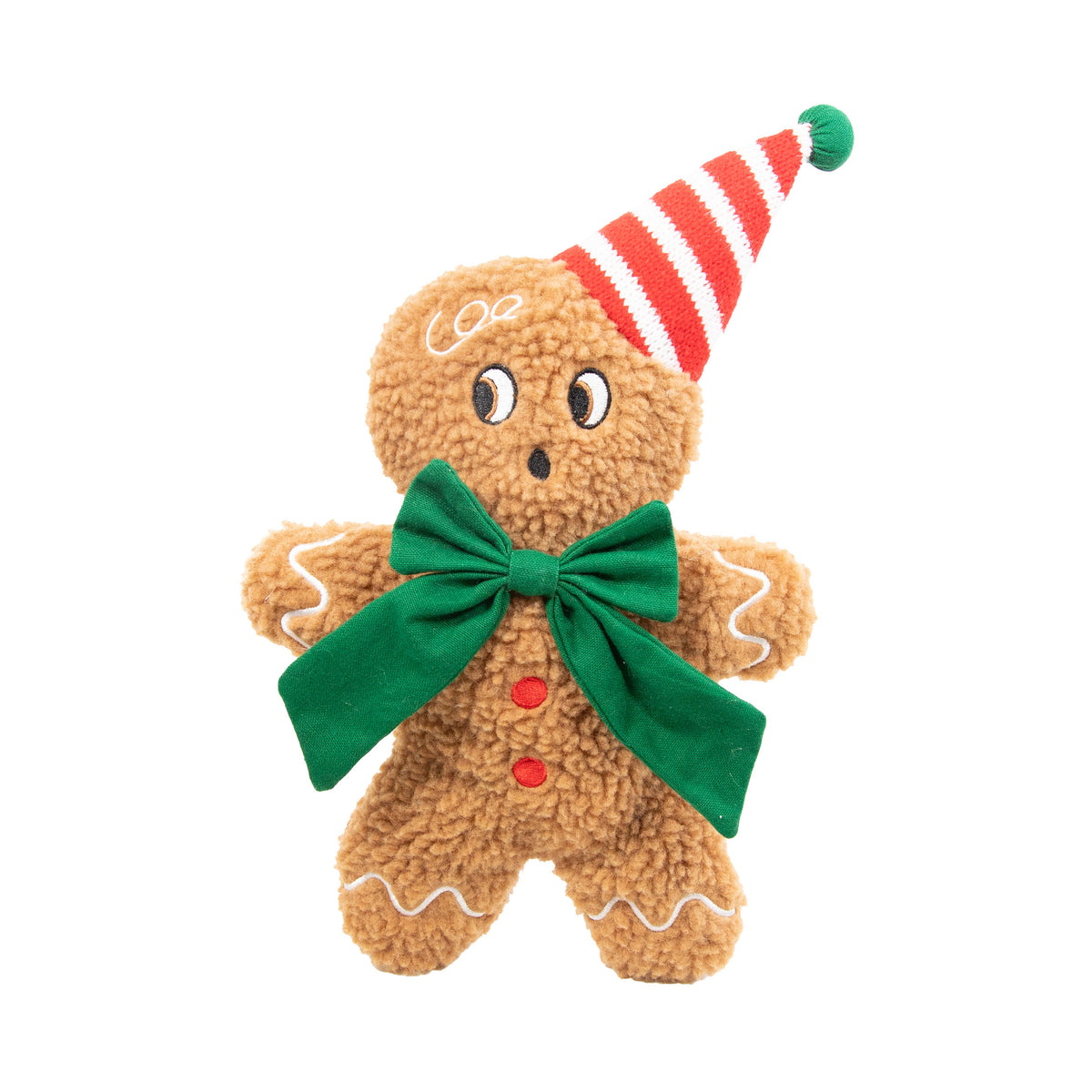 Rosewood Christmas George Gingerbread Dog Toy