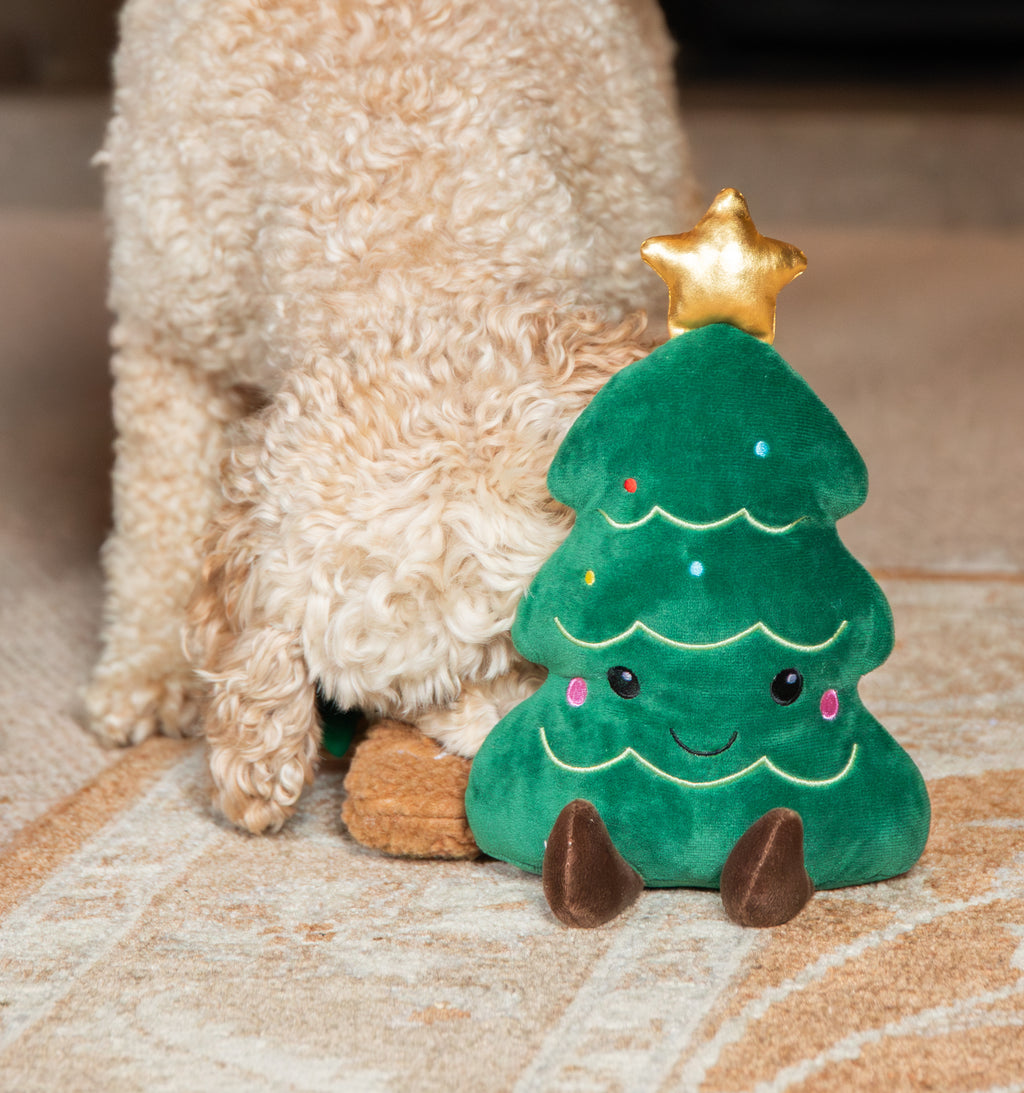 Rosewood Christmas Cosmo Tree Dog Toy