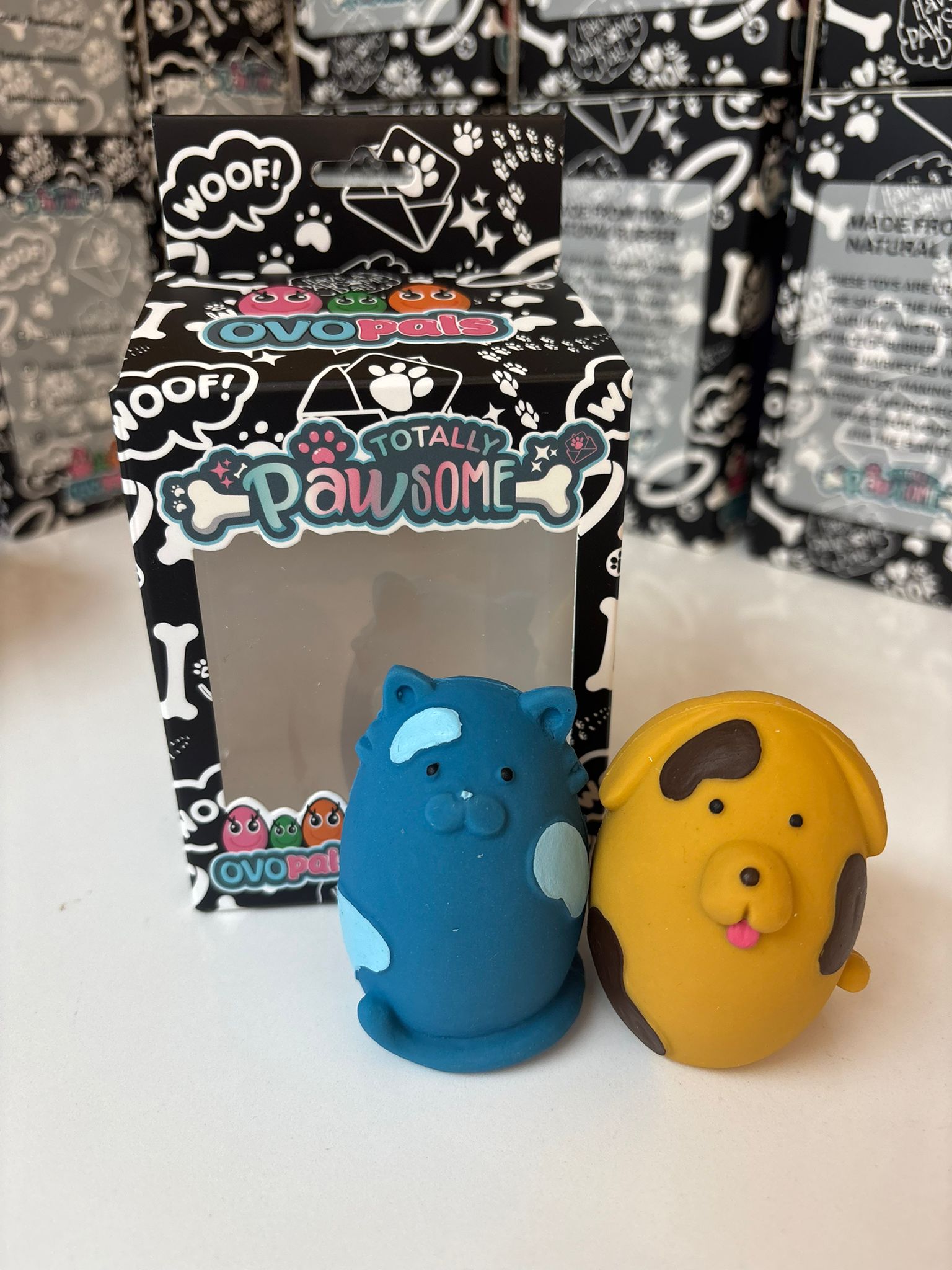 OVO Pals - Mini Paws & Whiskers Cat & Dog Toy