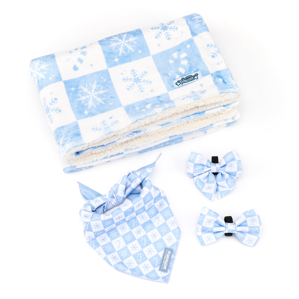 Snowflake Snuggles Christmas Blanket