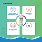Petkin Liquid Oral Care 8oz - For Dogs & Cats
