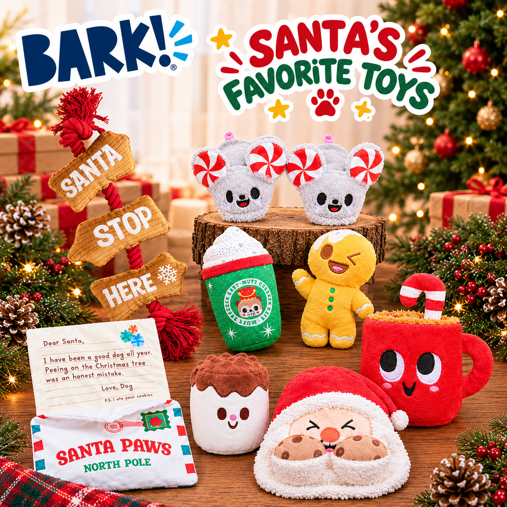 Bark Toys - Christmas Dog Toys