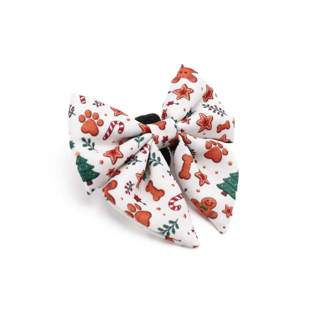 Gingerpaws Christmas Sailor Bow Tie