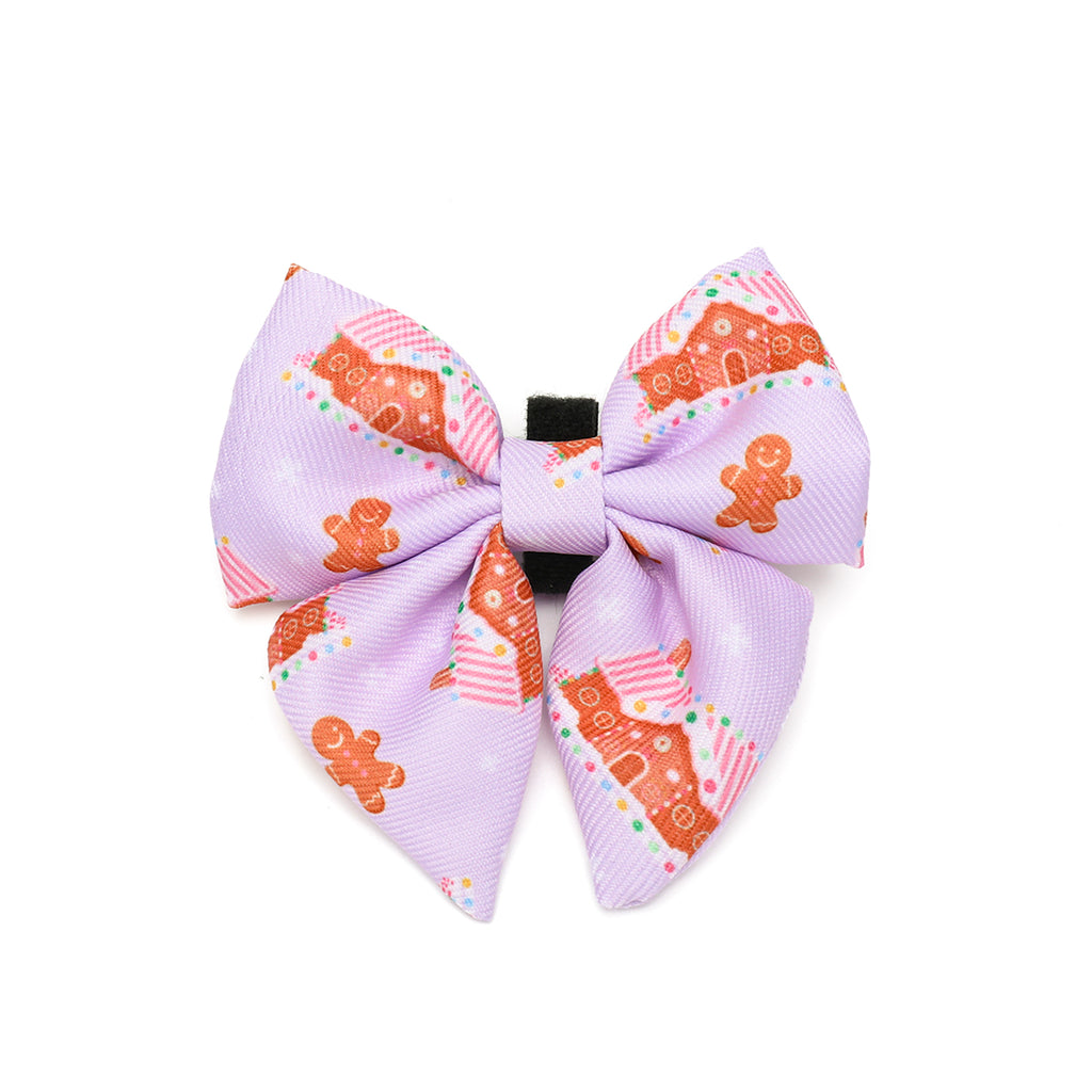Christmas Gingerbread Sailor Bow Tie