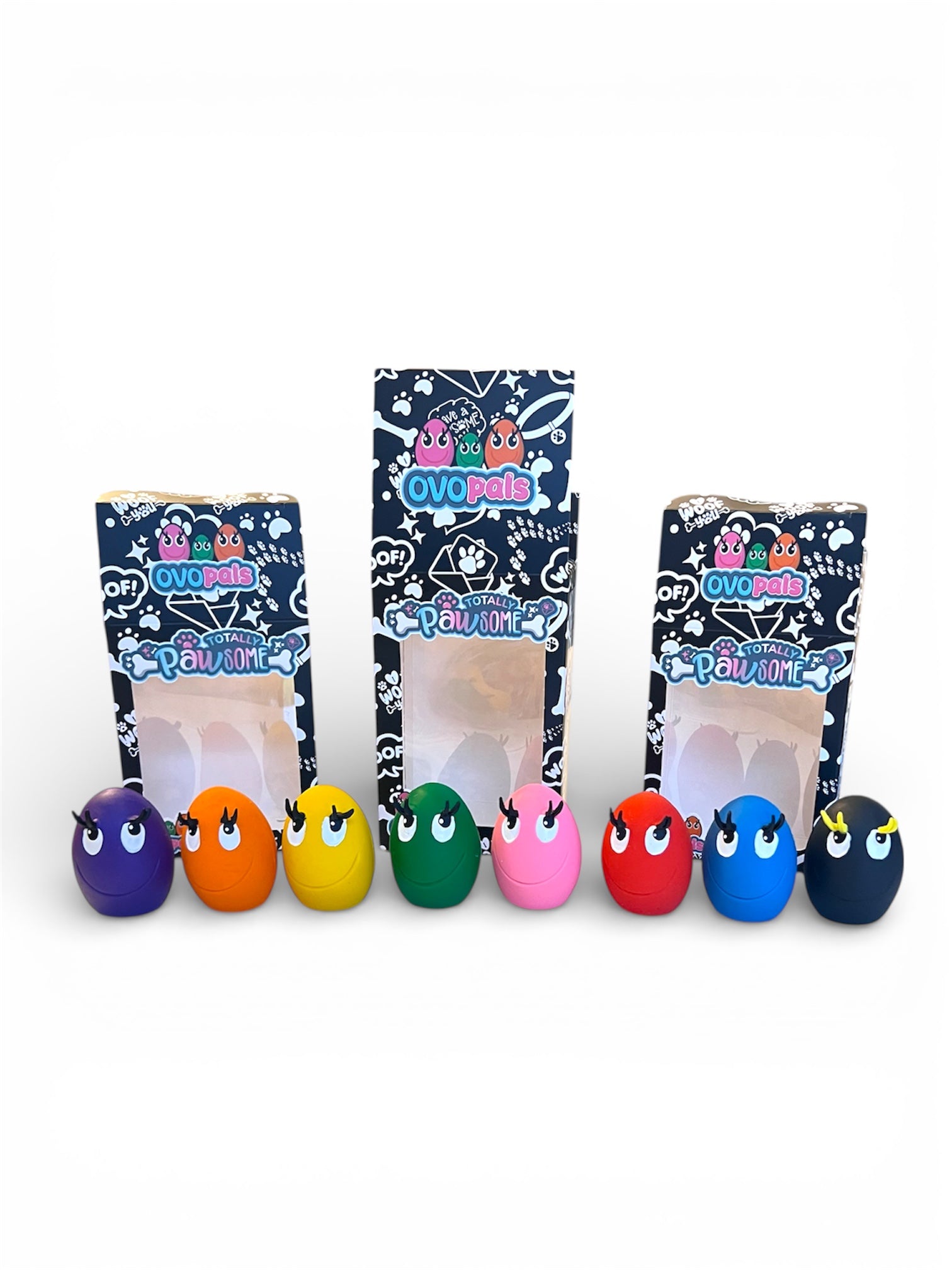 OVO Original Egg 6 Pack - Rainbow Colour