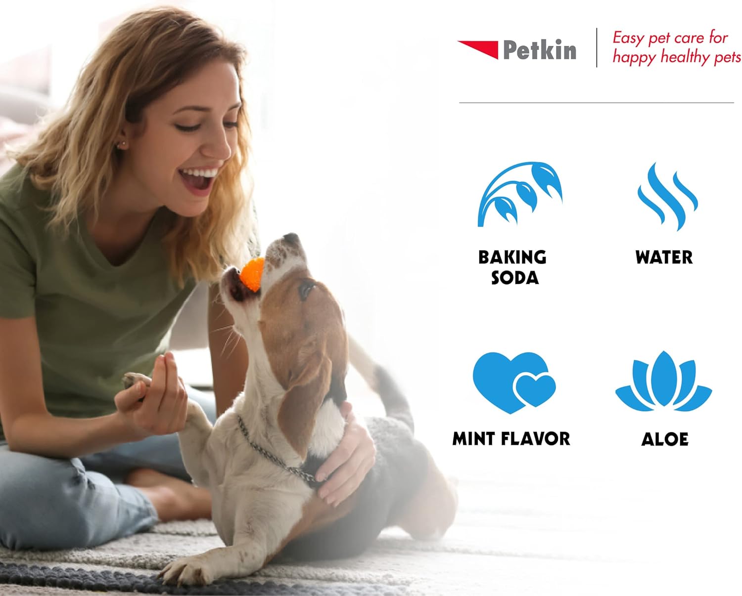 Petkin Plaque Gel Care 4oz - For Dogs & Cats