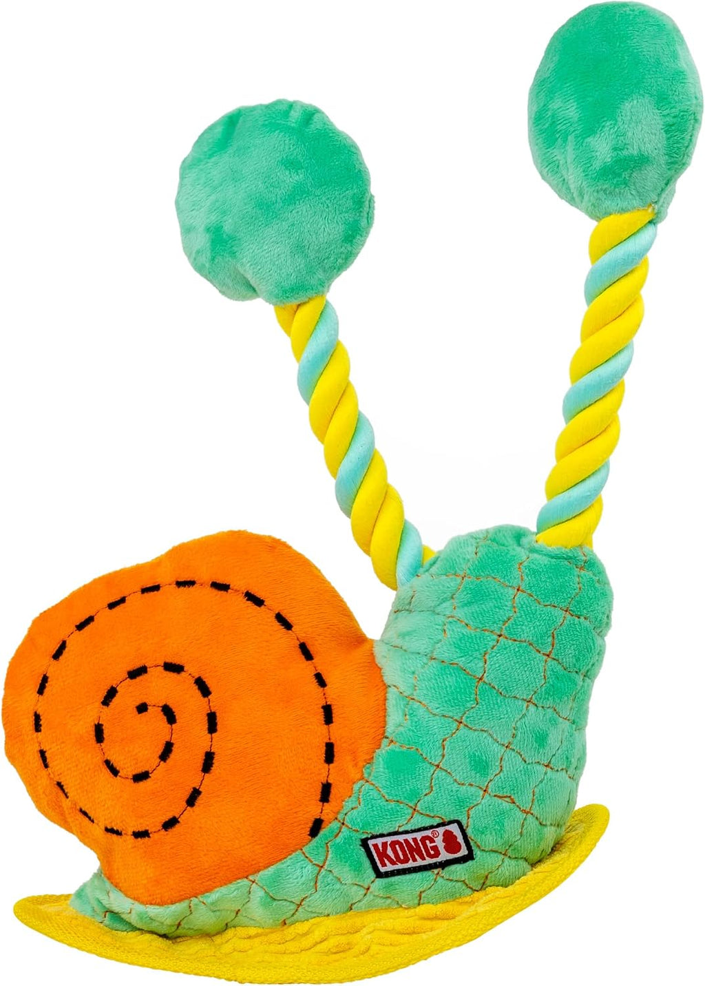 KONG Bendeez Snail Dog Toy