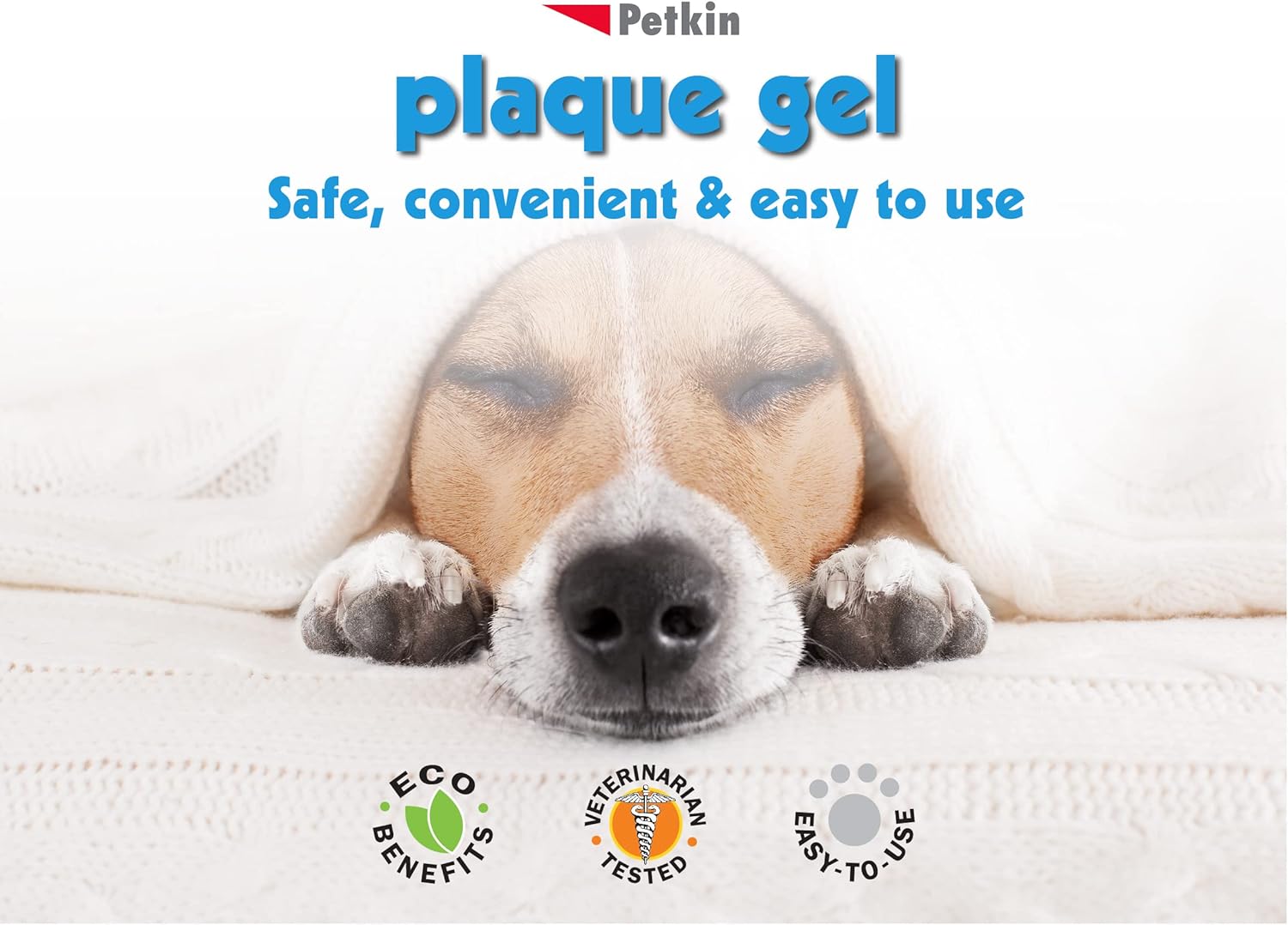 Petkin Plaque Gel Care 4oz - For Dogs & Cats