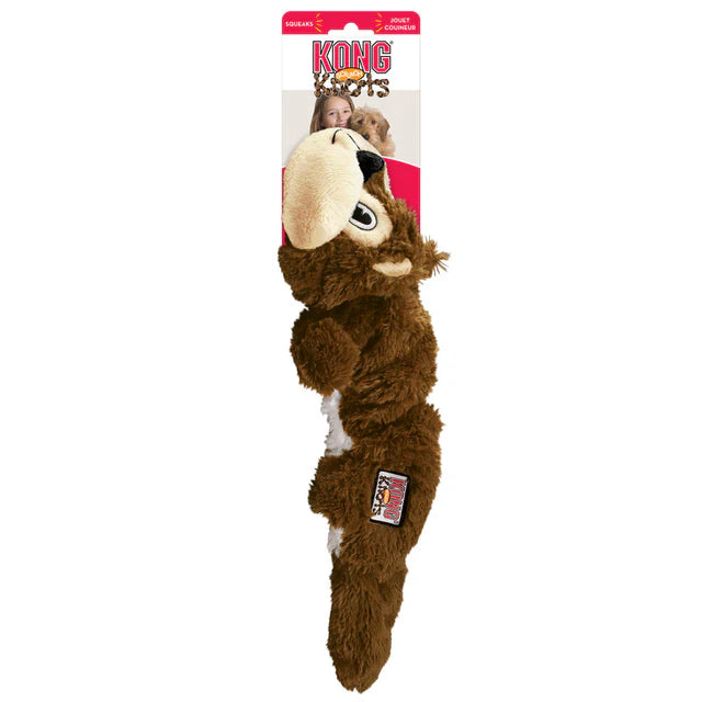 Kong  Squirrel Scrunch Knots Dog Toy for Dogs & Puppies