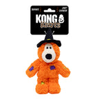 KONG Halloween Wild Knots Witch Bear Orange Medium