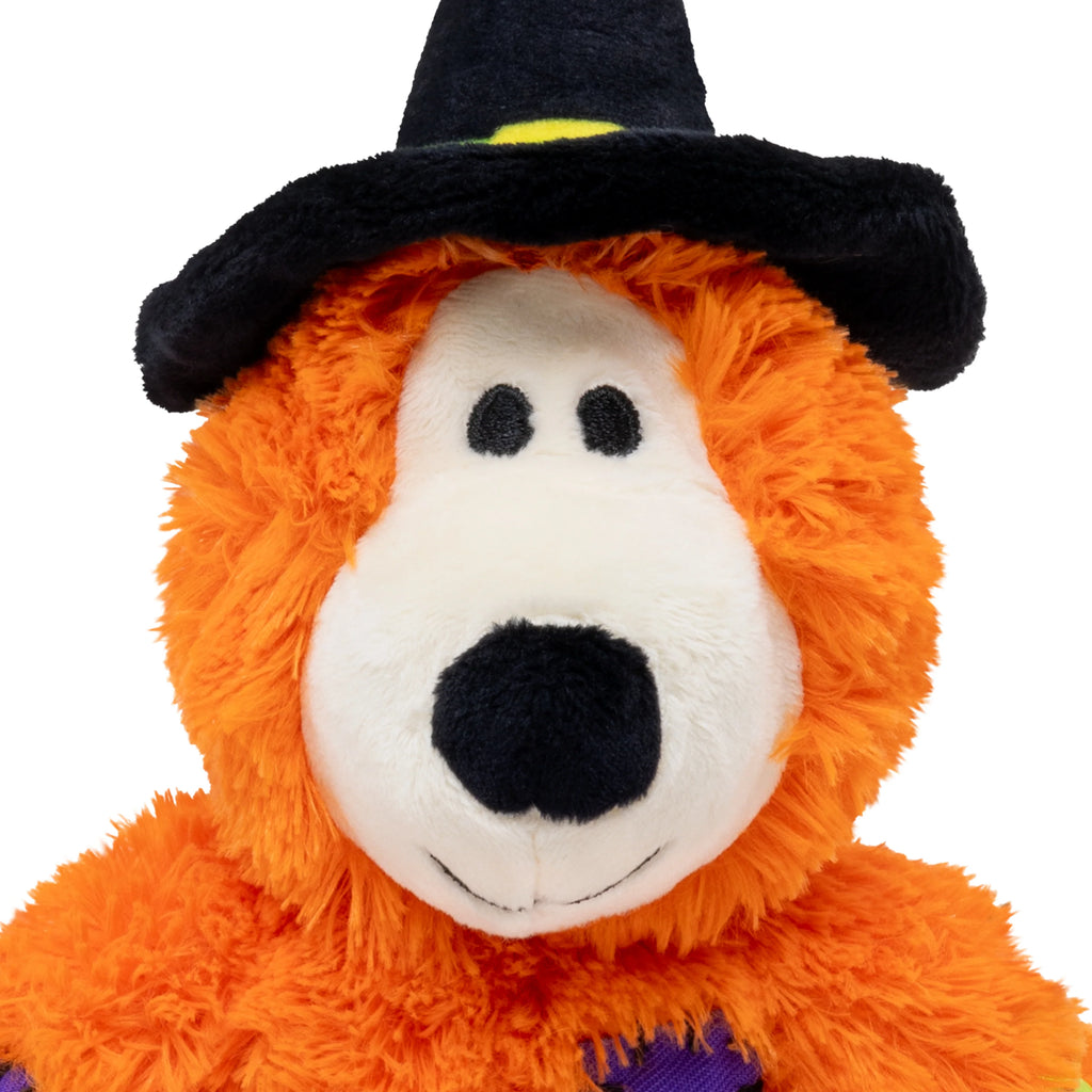 KONG Halloween Wild Knots Witch Bear Orange Medium