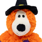 KONG Halloween Wild Knots Witch Bear Orange Medium