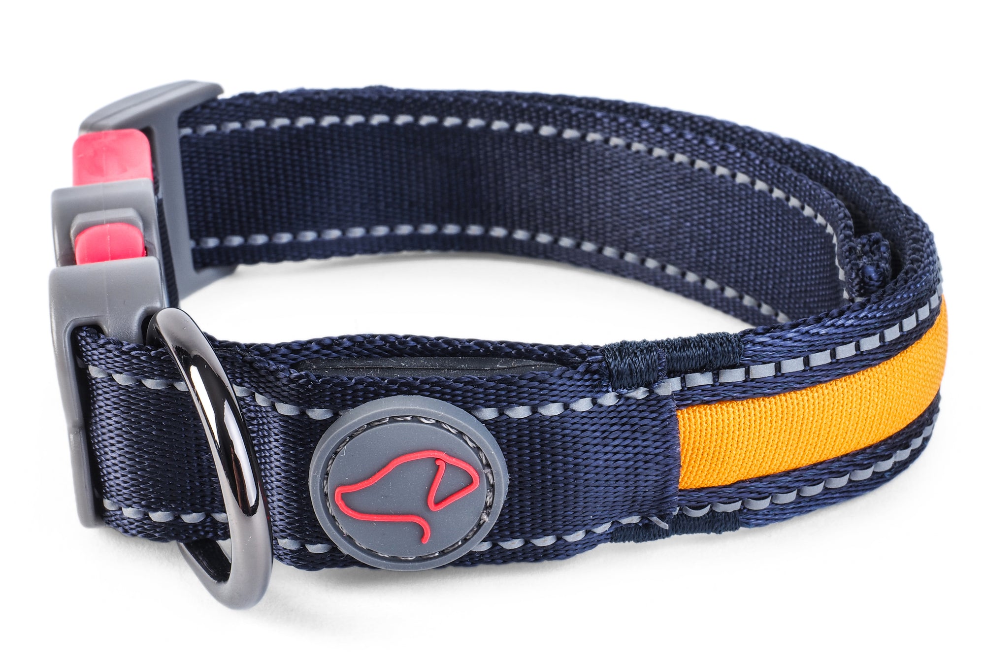 Flash & Go Rechargeable LED Dog Collar - Totally Pawsome