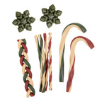 Rosewood Christmas Rawhide Free Gift Box Dog Treats