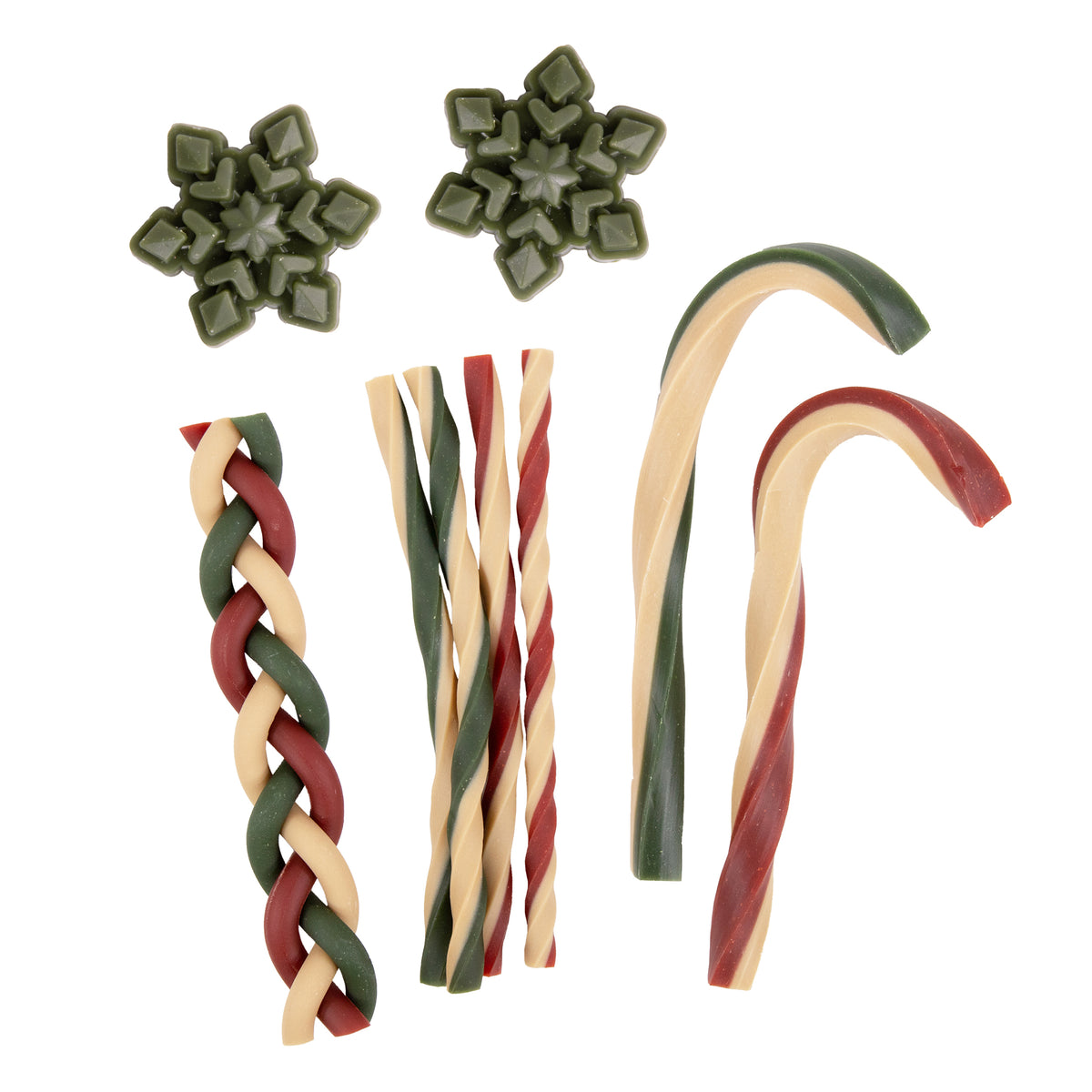 Rosewood Christmas Rawhide Free Gift Box Dog Treats