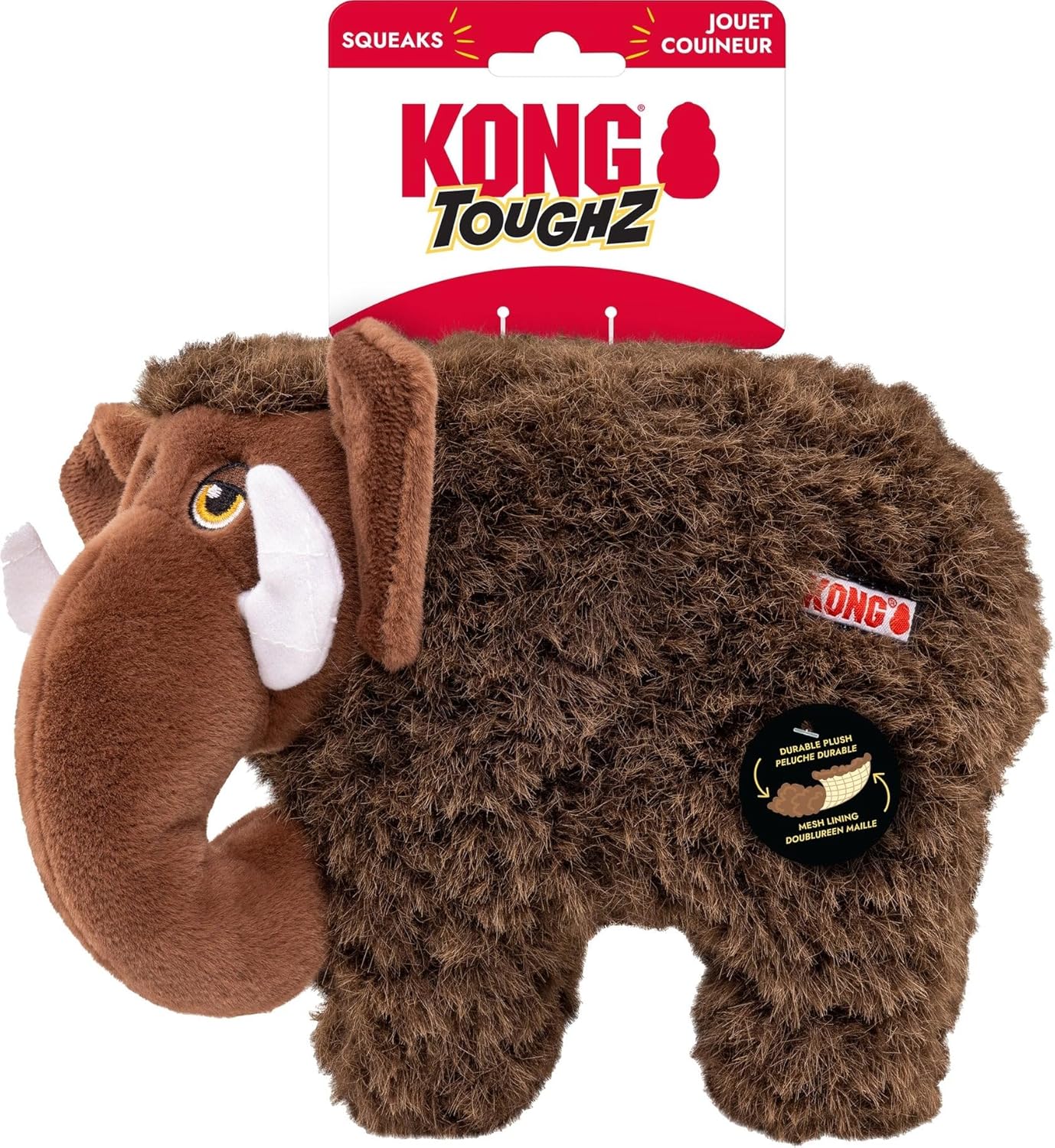KONG Mammoth Toughz - Durable Soft Chew Toy for Aggressive Chewers, Safe and Interactive for Dogs