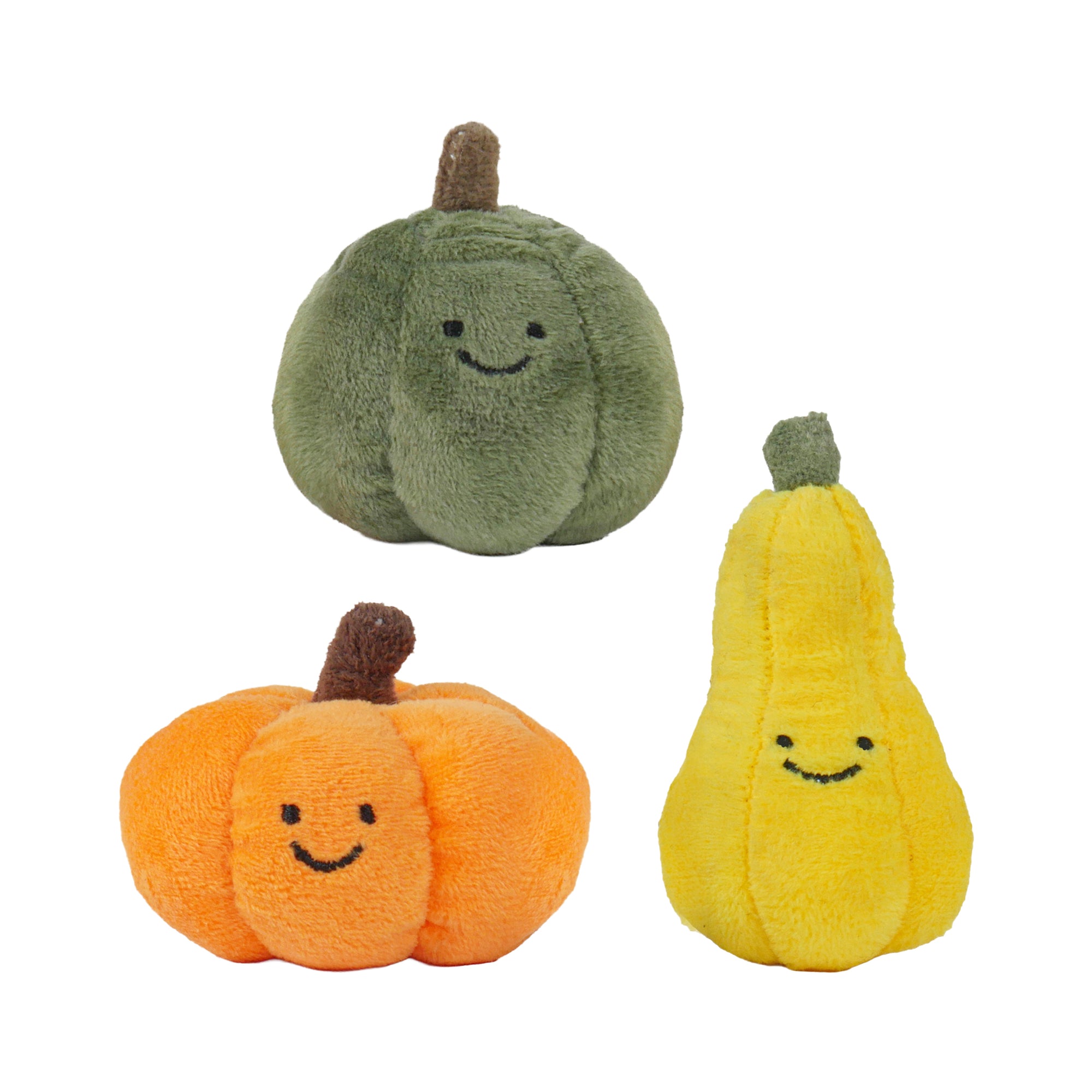 Rosewood Halloween Pumpkin Trio Dog Toy